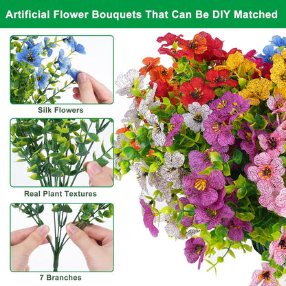 🐣Easter Promotion!-Only $1.98!🌺UV Resistant Colorful Artificial Flower