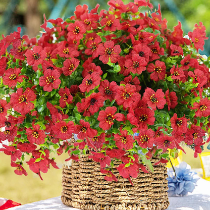 Sunset Red- 🌺UV Resistant Colorful Artificial Flower