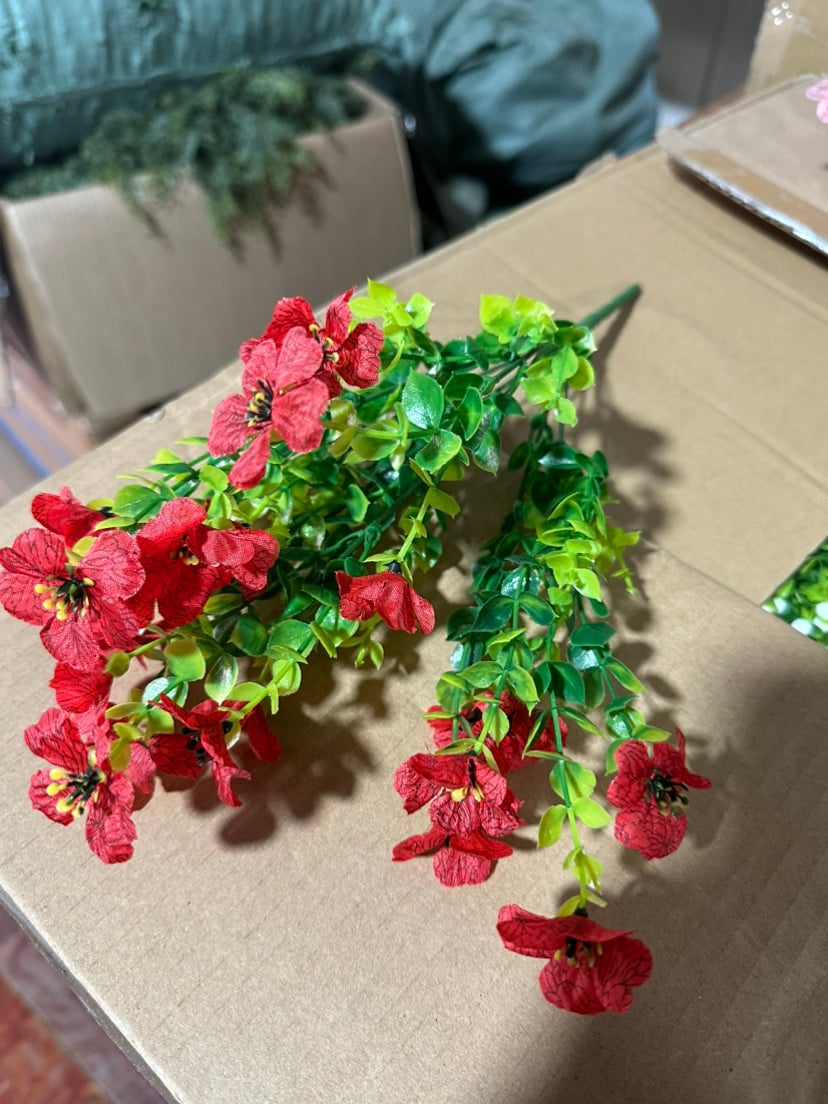Sunset Red- 🌺UV Resistant Colorful Artificial Flower