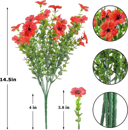 Sunset Red- 🌺UV Resistant Colorful Artificial Flower